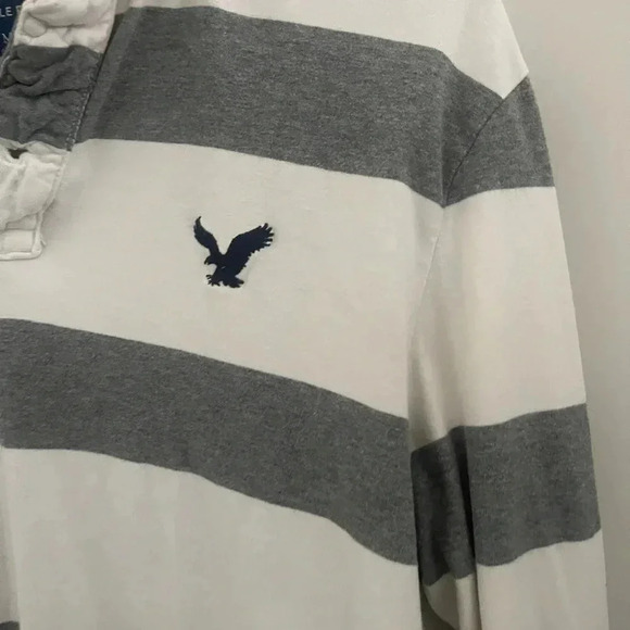 American Eagle Outfitters long sleeve polo shirt - Picture 2 of 4